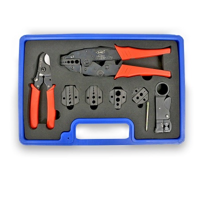 Набор инструментов KI-C52 для обжима кабелей